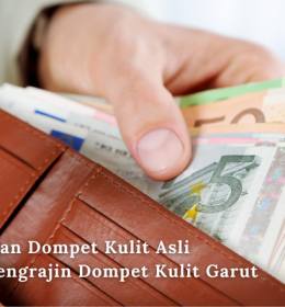 pengrajin dompet kulit
